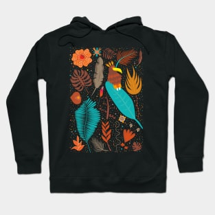 Jungle design, jungle illustration. Bring the rainforest into your home. Hoodie